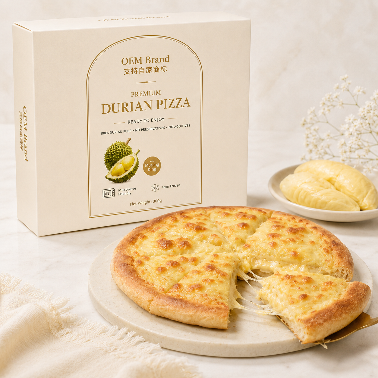 Premium Durian Pizza